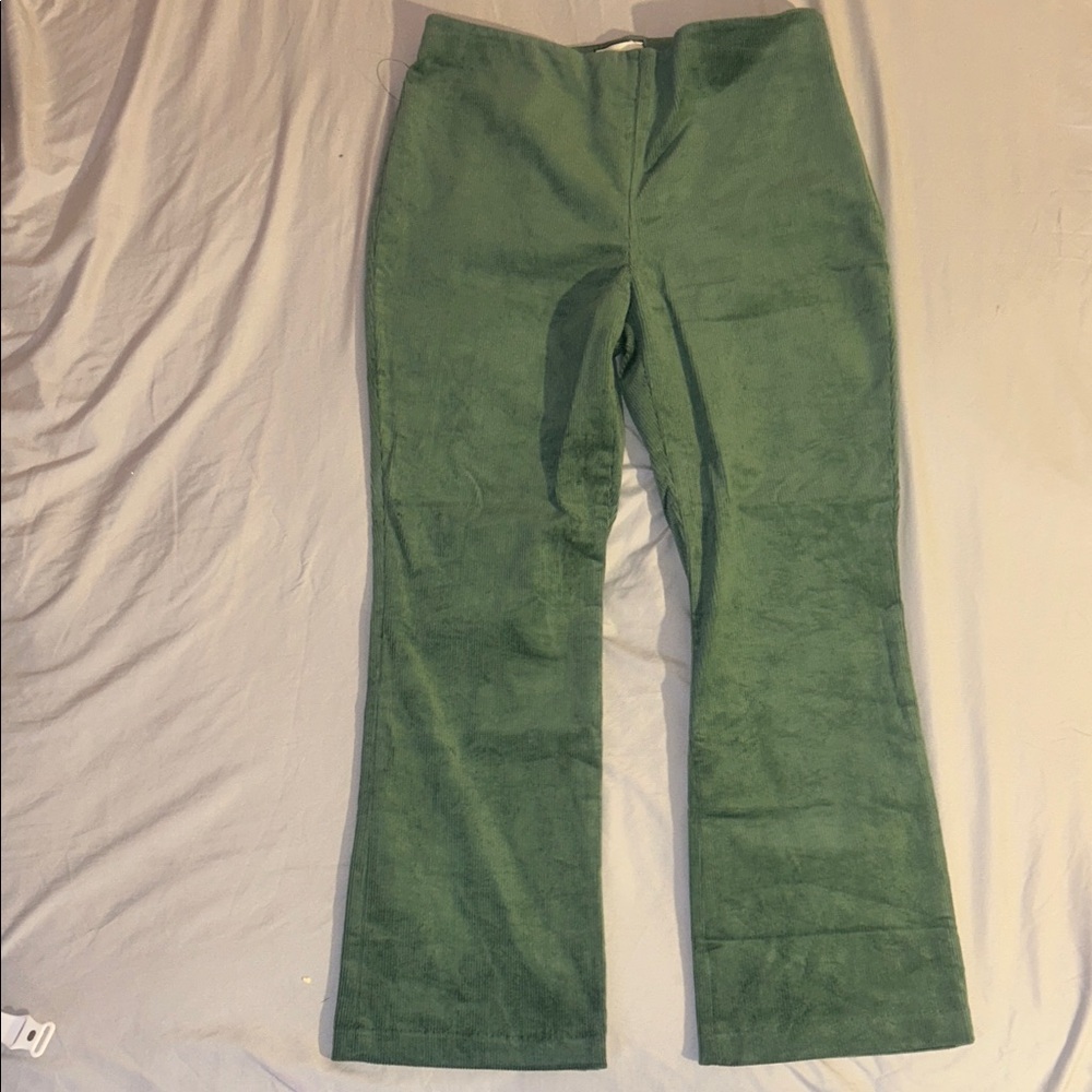 Tuckernuck Forest Green High-Waisted Pants